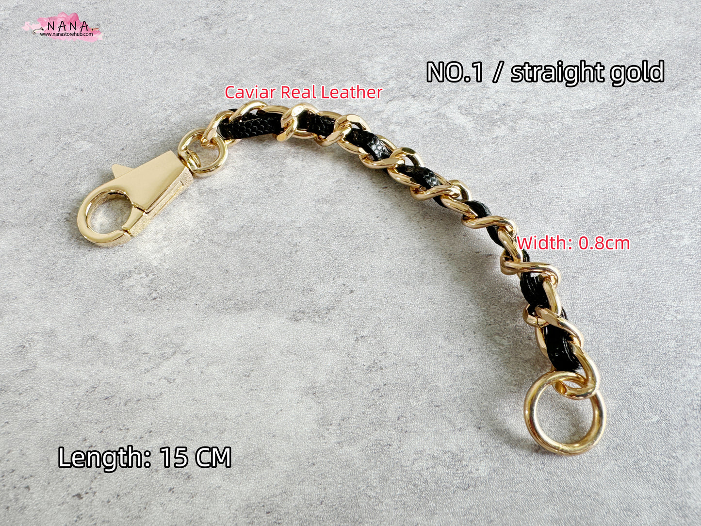 Pearl High Quality Purse Extension Chain,Alloy and Pearl, Metal Shoulder Extension Handbag Strap,Bag Strap, Bag Accessories, JD-2163