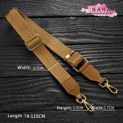 1 1/2 inch Canvas Leather Bag Strap,High Quality Canvas Strap,Canvas Shoulder Handbag Strap, Replacement Handle ,Bag Accessories,JD-2166