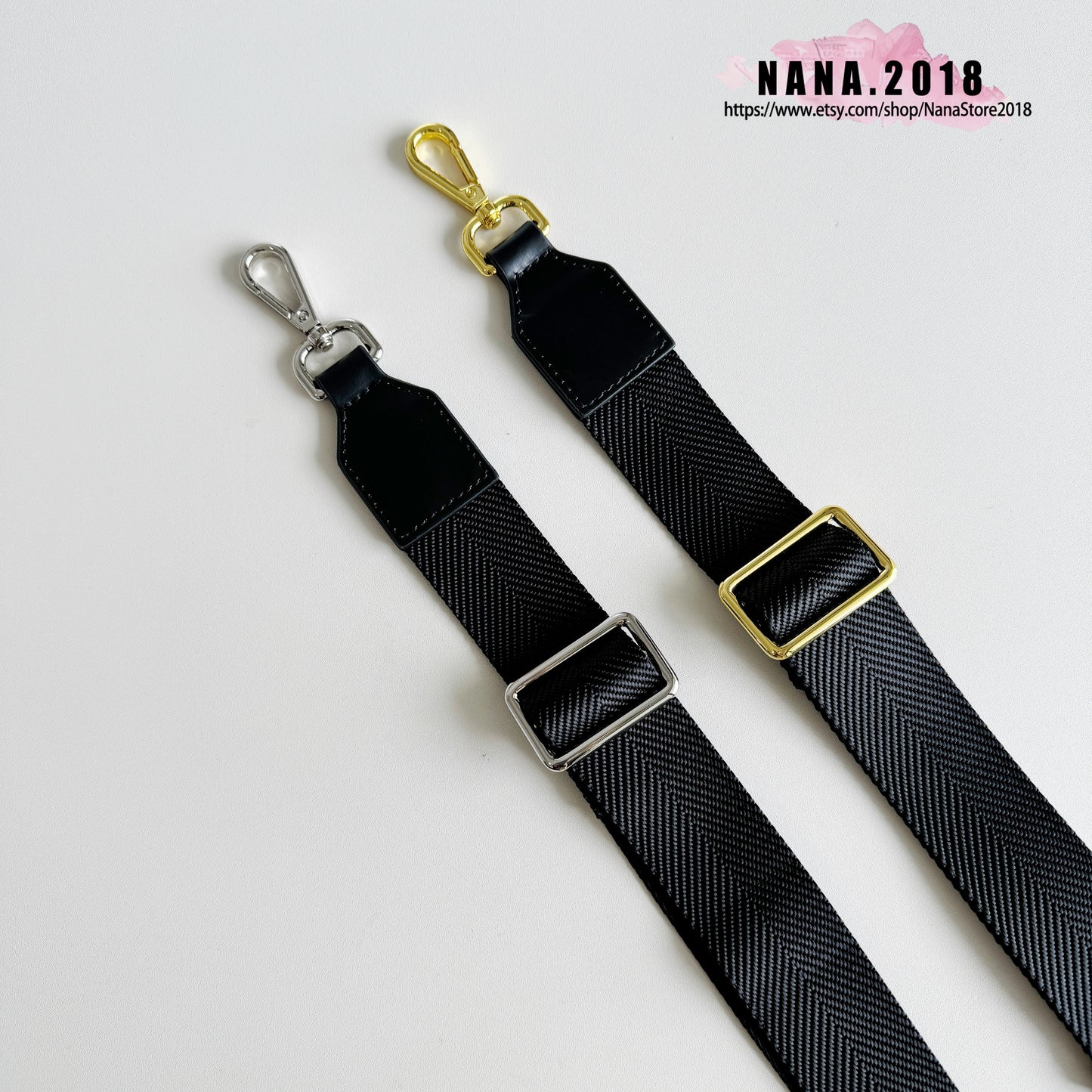 1 1/2 inch Canvas Leather Bag Strap,High Quality Canvas Strap,Canvas Shoulder Handbag Strap, Replacement Handle ,Bag Accessories,JD-2166