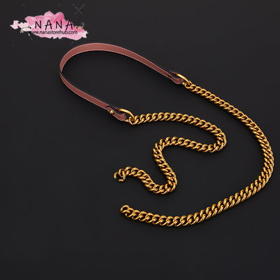 13mm High Quality Full Copper Real  Leather Purse Chain Strap,Metal Shoulder Handbag Strap,Purse Replacement Chains,bag accessories,JD-2167