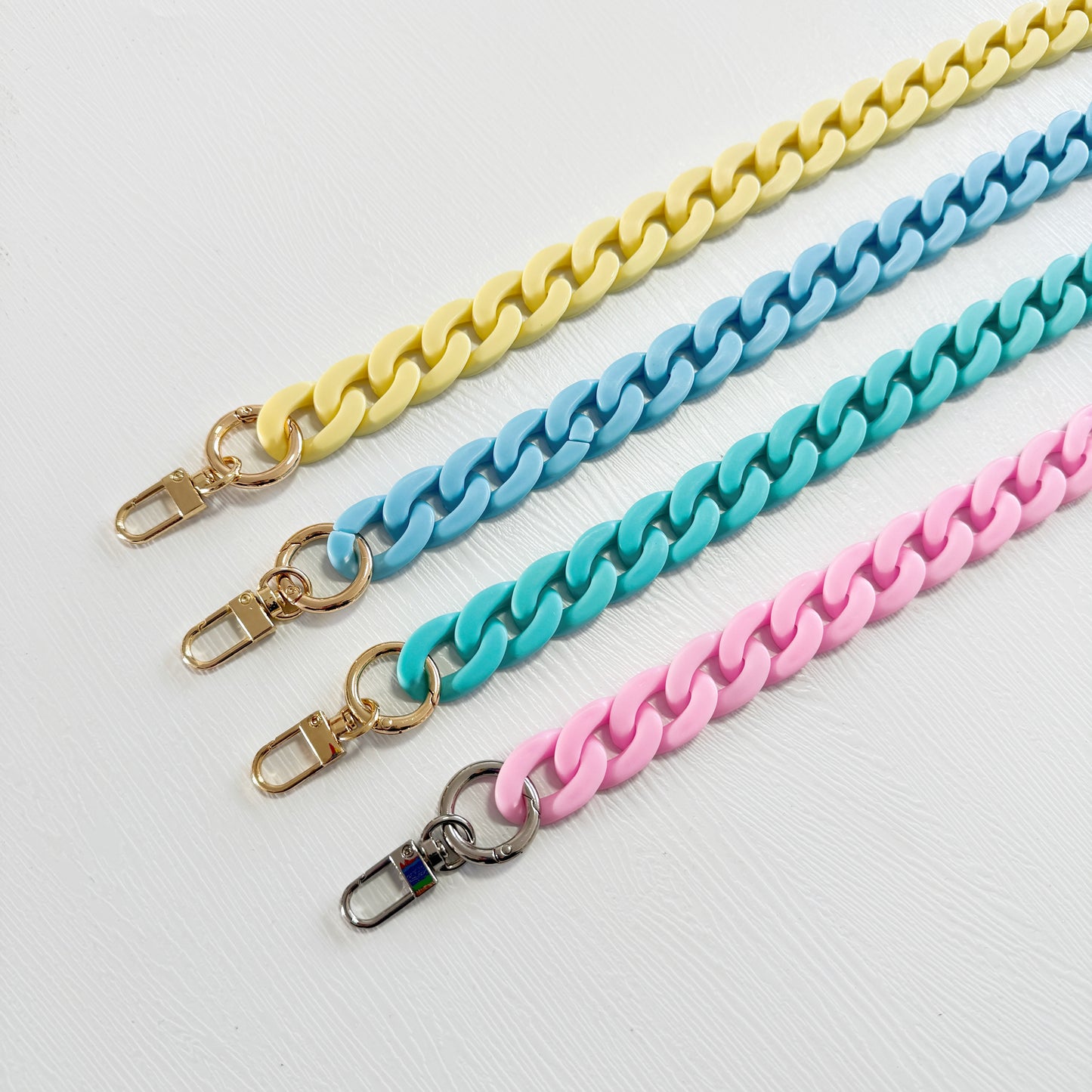 30 x 20 mm Acrylic High Quality Purse Chain,Metal Shoulder Handbag Strap,Replacement Handle Chain,Metal Crossbody Bag Chain Strap LD-2182