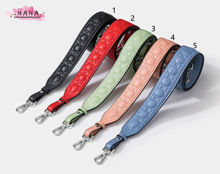 3.8CM High Quality Cow Leather Wrapping, Real Leather Shoulder Handbag Strap, Replacement Handle , Bag Accessories, JD-2248