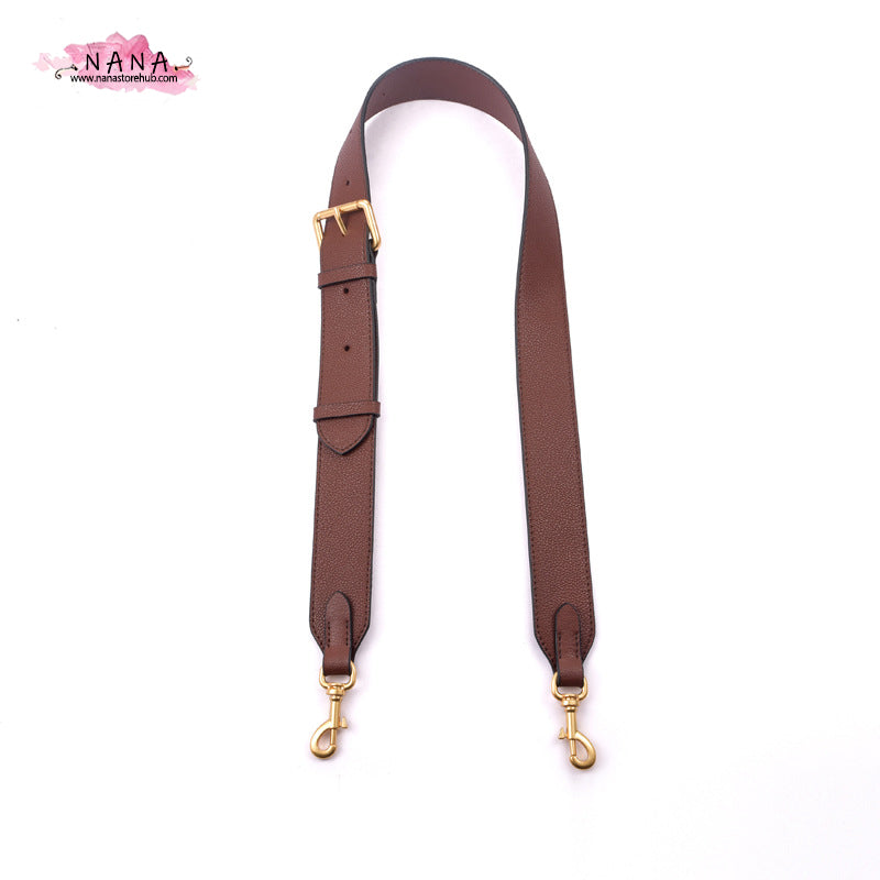 Full Grain Leather,High Quality Real Caviar Leather Wrapping, Leather Shoulder Handbag Strap, Replacement Handle , Bag Accessories, JD-2252