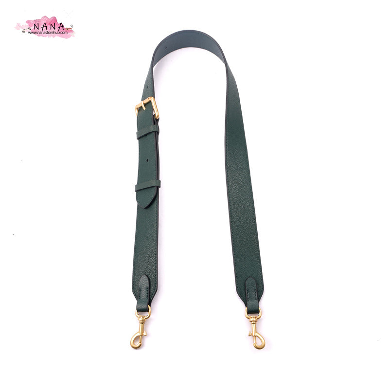 Full Grain Leather,High Quality Real Caviar Leather Wrapping, Leather Shoulder Handbag Strap, Replacement Handle , Bag Accessories, JD-2252