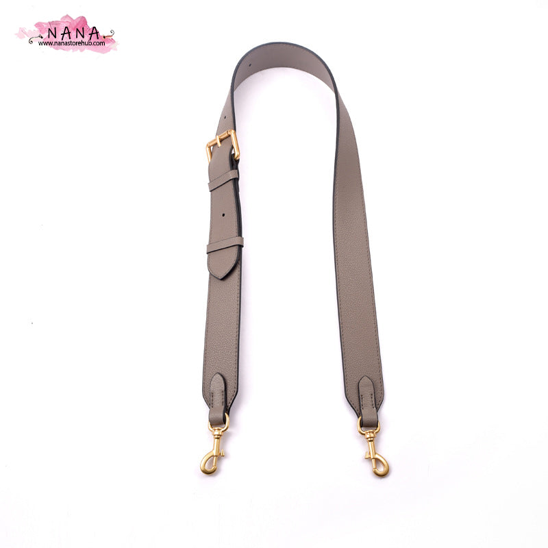 Full Grain Leather,High Quality Real Caviar Leather Wrapping, Leather Shoulder Handbag Strap, Replacement Handle , Bag Accessories, JD-2252