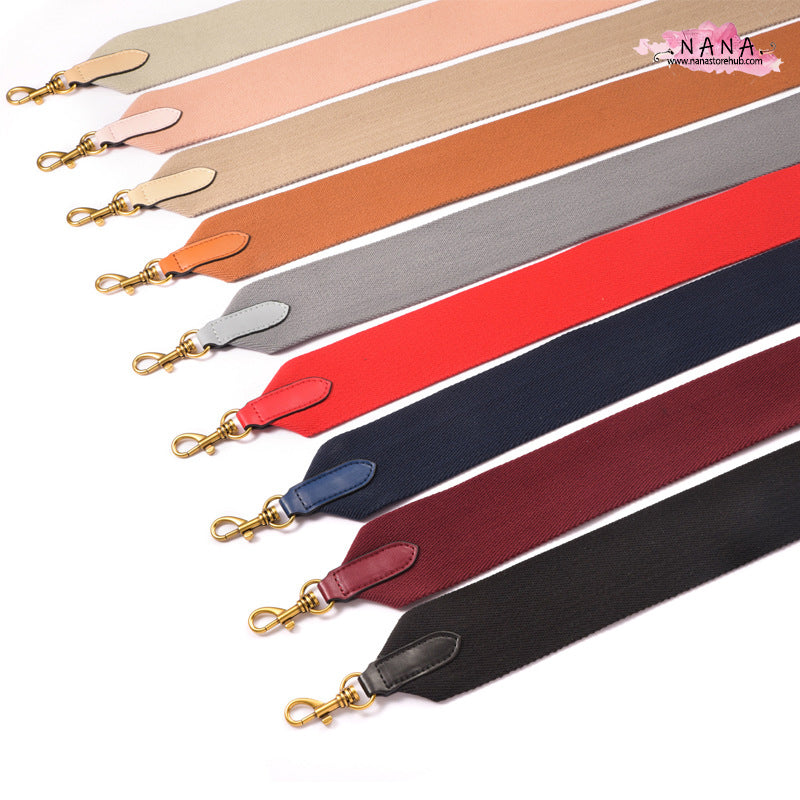 2 1/2 INCH Canvas Leather Bag Strap,High Quality Canvas Strap,Canvas Shoulder Handbag Strap, Replacement Handle ,Bag Accessories,JD-2269