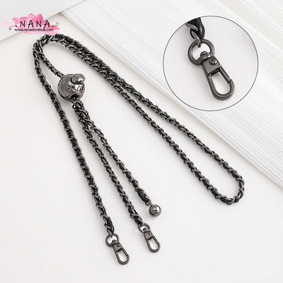 7mm High Quality Purse Chain Strap,Alloy and Iron, Metal Shoulder Handbag Strap,Purse Replacement Chains,bag accessories, JD-2331