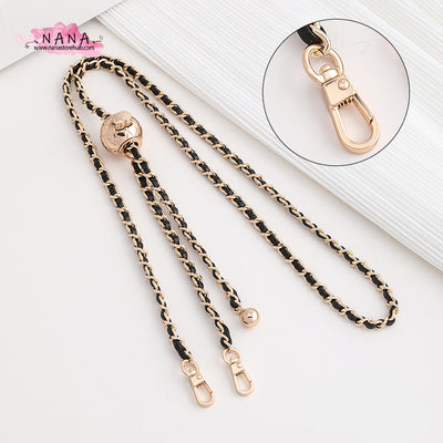 7mm High Quality Purse Chain Strap,Alloy and Iron, Metal Shoulder Handbag Strap,Purse Replacement Chains,bag accessories, JD-2331