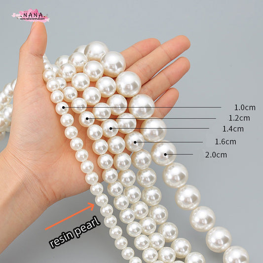 Pearl Acrylic High Quality Purse Chain, Metal Shoulder Handbag Strap, Replacement Handle Chain, Metal Crossbody Bag Chain Strap LD-2367