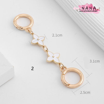 Pearl High Quality Purse Extension Chain,Alloy and Pearl, Metal Shoulder Extension Handbag Strap,Bag Strap, Bag Accessories, JD-2440