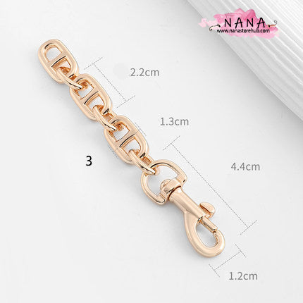 Pearl High Quality Purse Extension Chain,Alloy and Pearl, Metal Shoulder Extension Handbag Strap,Bag Strap, Bag Accessories, JD-2440