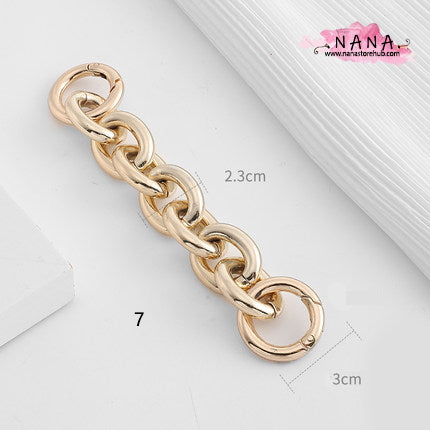 Pearl High Quality Purse Extension Chain,Alloy and Pearl, Metal Shoulder Extension Handbag Strap,Bag Strap, Bag Accessories, JD-2440