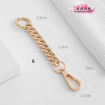 Pearl High Quality Purse Extension Chain,Alloy and Pearl, Metal Shoulder Extension Handbag Strap,Bag Strap, Bag Accessories, JD-2440