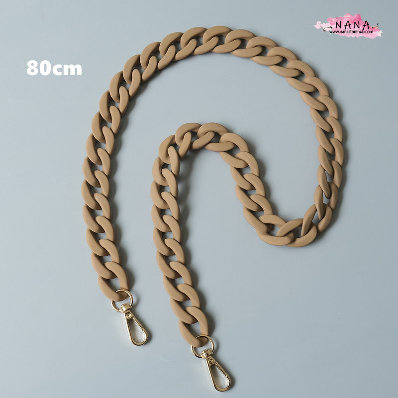 Acrylic High Quality Purse Chain - A Versatile Metal Shoulder Strap, Replacement Handle Chain, and Metal Crossbody Bag Chain Strap (LD-2487)