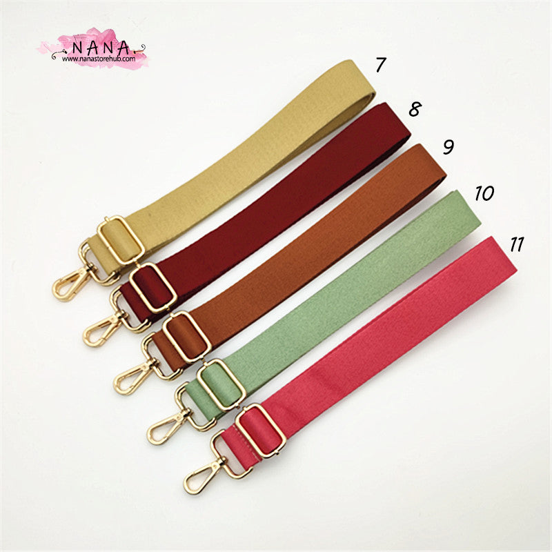 11 Color, 3.8CM Canvas Nylon Bag Strap,High Quality Nylon Strap,Canvas Shoulder Handbag Strap,Replacement Handle ,Bag Accessories,JD-2525