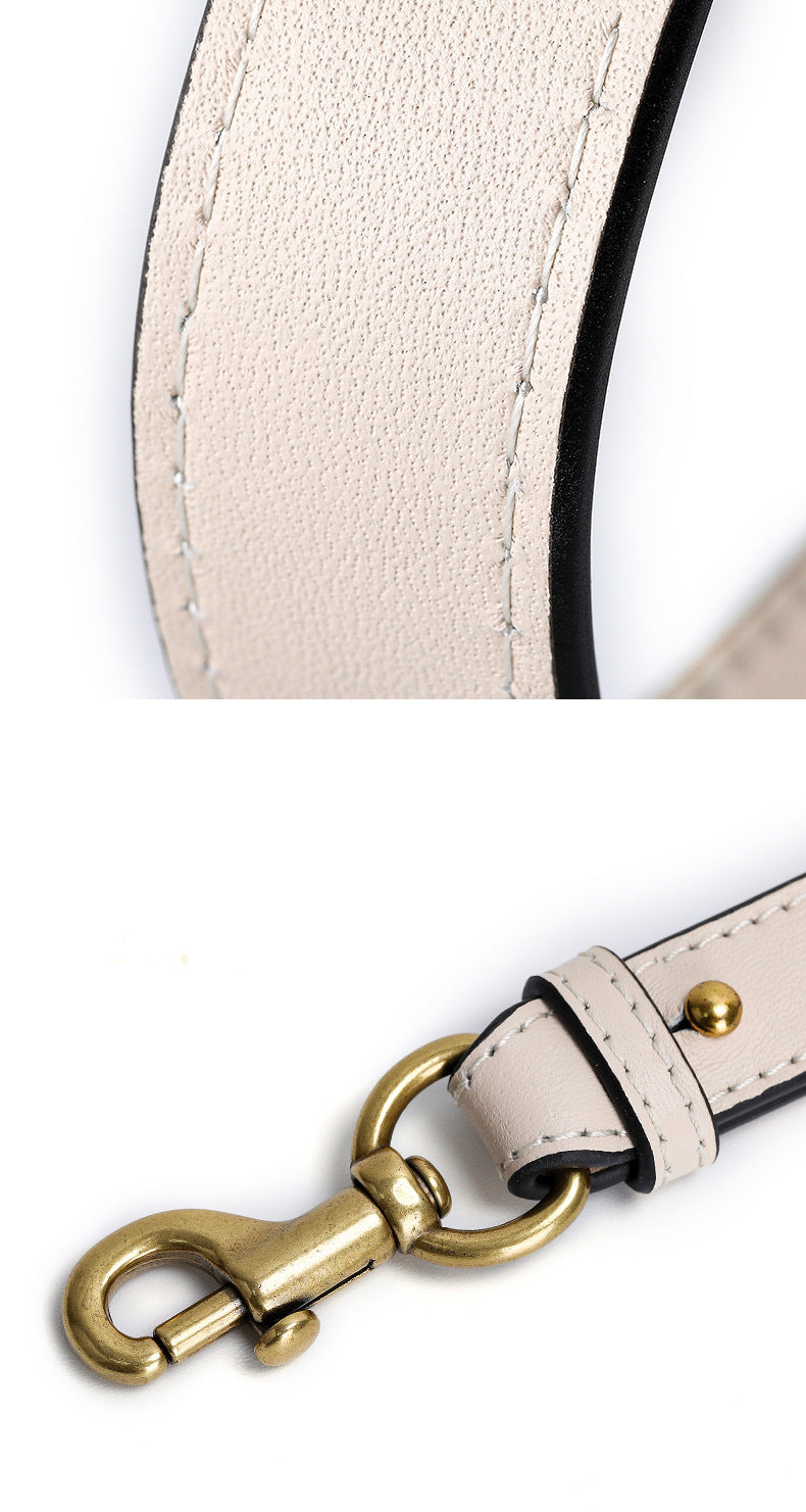 18 mm High Quality Cow Leather Wrapping, Smooth Cow Leather Shoulder Handbag Strap, Replacement Handle , Bag Accessories, JD-2598