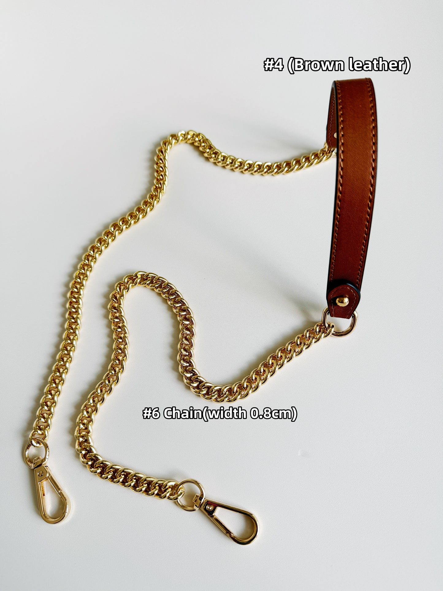 High Quality Leather Purse Chain Strap,Metal Shoulder Handbag Strap,Purse Replacement Chains,bag accessories,JD-2664