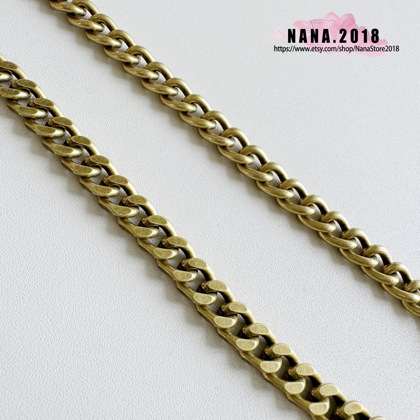 Old Gold High Quality Purse Chain Strap,Alloy and Iron, Metal Shoulder Handbag Strap,Purse Replacement Chains,bag accessories, JD-2716