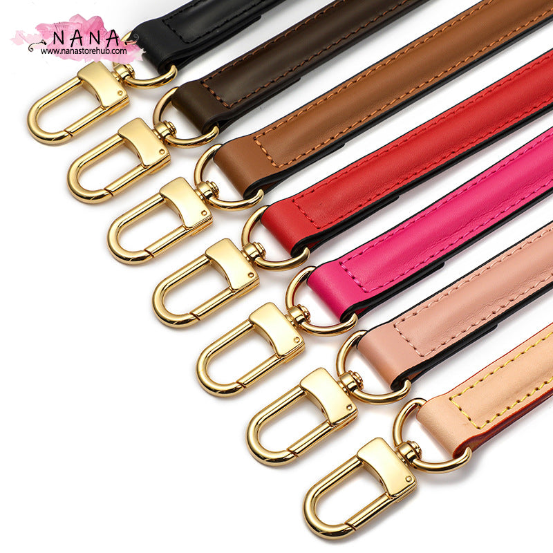 Full Grain Leather Bag Strap,High Quality Leather Wrapping,Leather Shoulder Handbag Strap,Replacement Handle,Bag Accessories,C-16/JD-2729