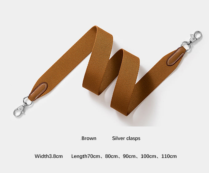 3.8CM Canvas Leather Bag Strap,High Quality Canvas Strap,Canvas Shoulder Handbag Strap, Replacement Handle ,Bag Accessories,JD-2735