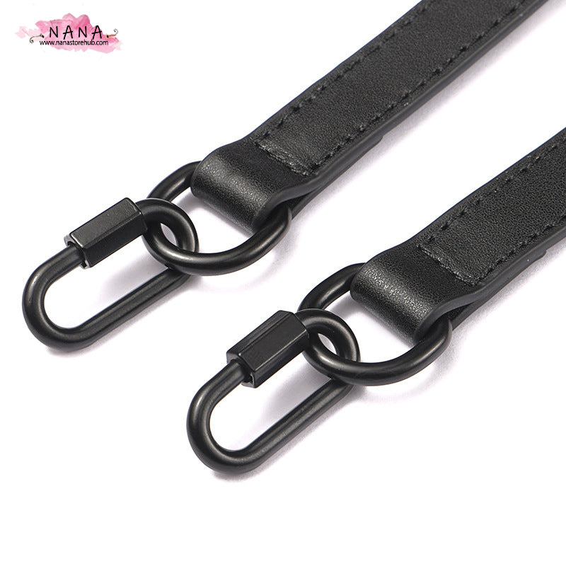 1.5CM Full Grain Leather Bag Strap,High Quality Smooth Leather Wrapping, Leather Shoulder Handbag Strap,Replacement Handle,JD-2925