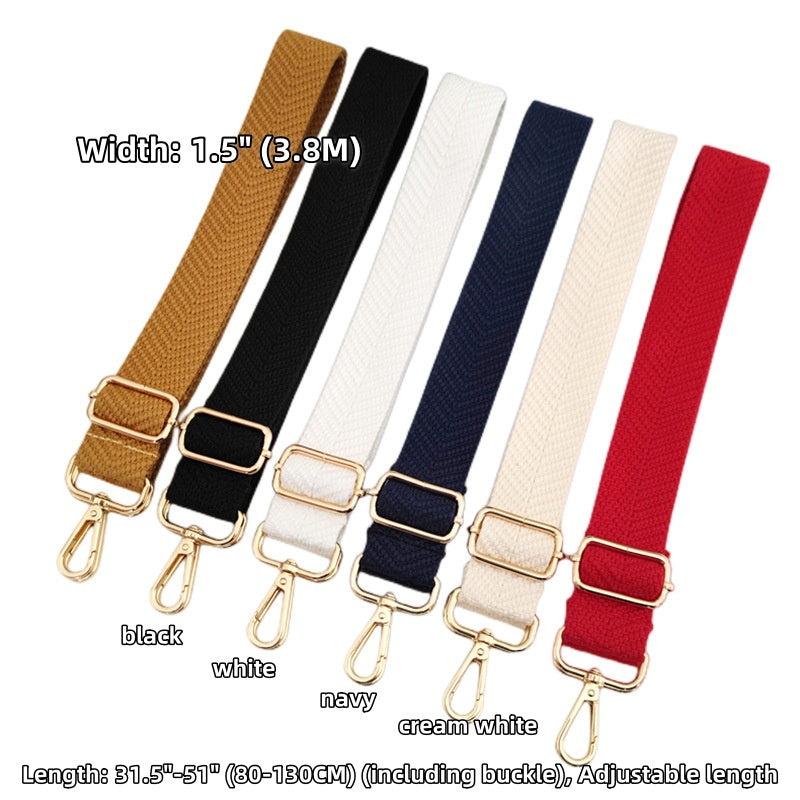 6 Color, 1.5 inch Canvas Bag Strap,High Quality Canvas Strap,Canvas Shoulder Handbag Strap,Replacement Handle ,Bag Accessories,JD-2972-1