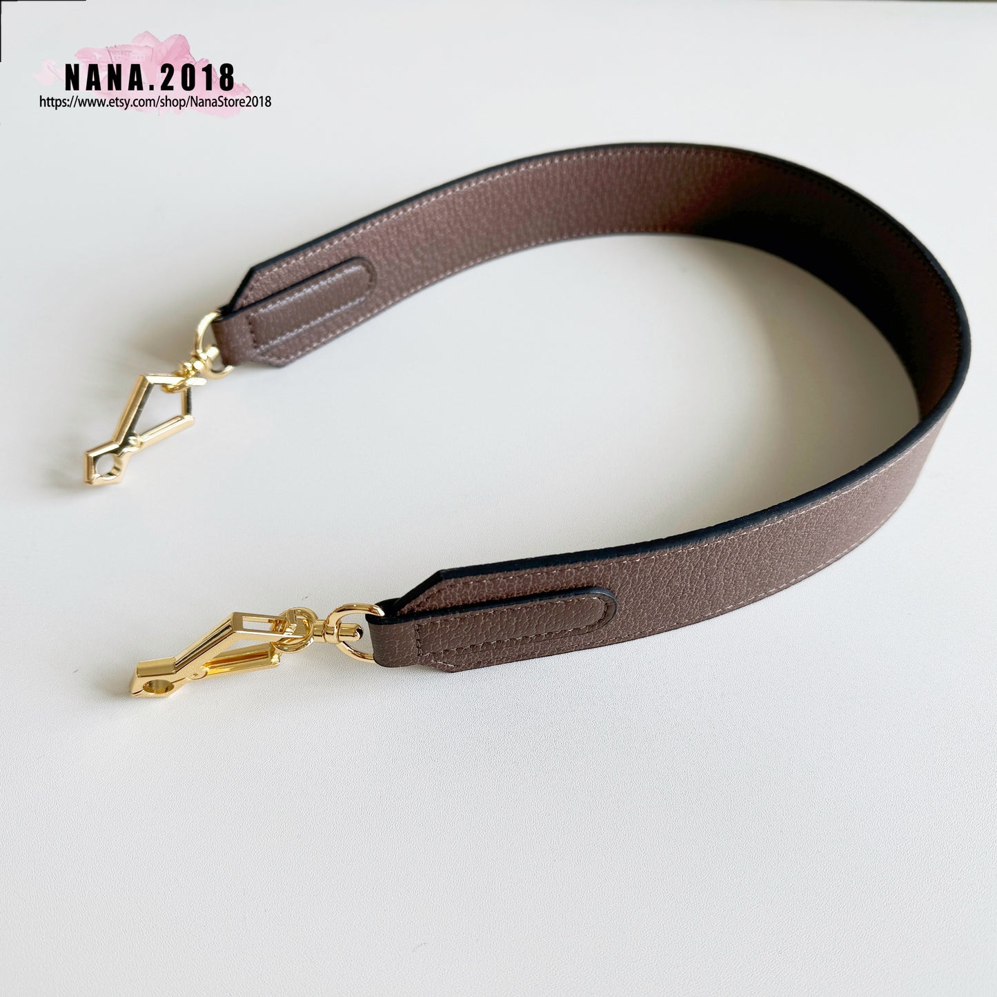 High Quality Microfiber Leather Wrapping, Leather Shoulder Handbag Strap, Replacement Handle , Bag Accessories, JD-2996