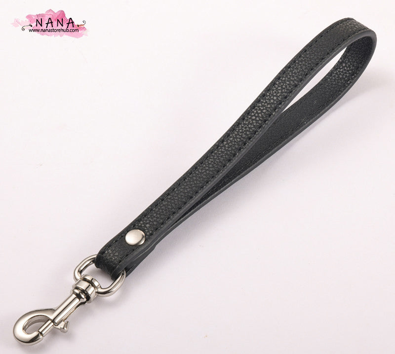 1.2CM Black Handmade Leather Wrist Straps,High Quality Leather Wrist Straps,Leather Handbag Strap,Replacement Handle ,B-33/JD-3035