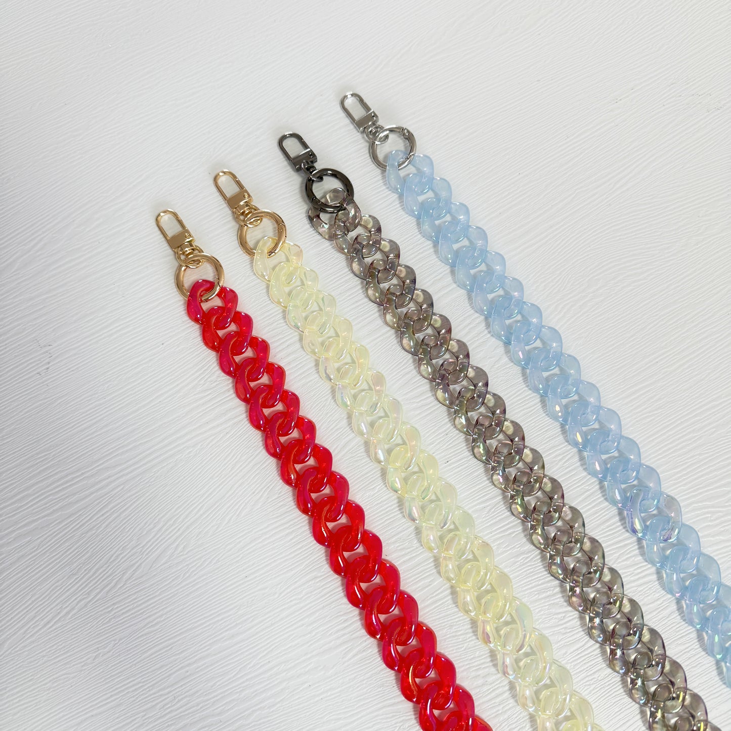 23x23mm Acrylic High Quality Purse Chain, Metal Shoulder Handbag Strap, Replacement Handle Chain, Metal Crossbody Bag Chain Strap LD-3137