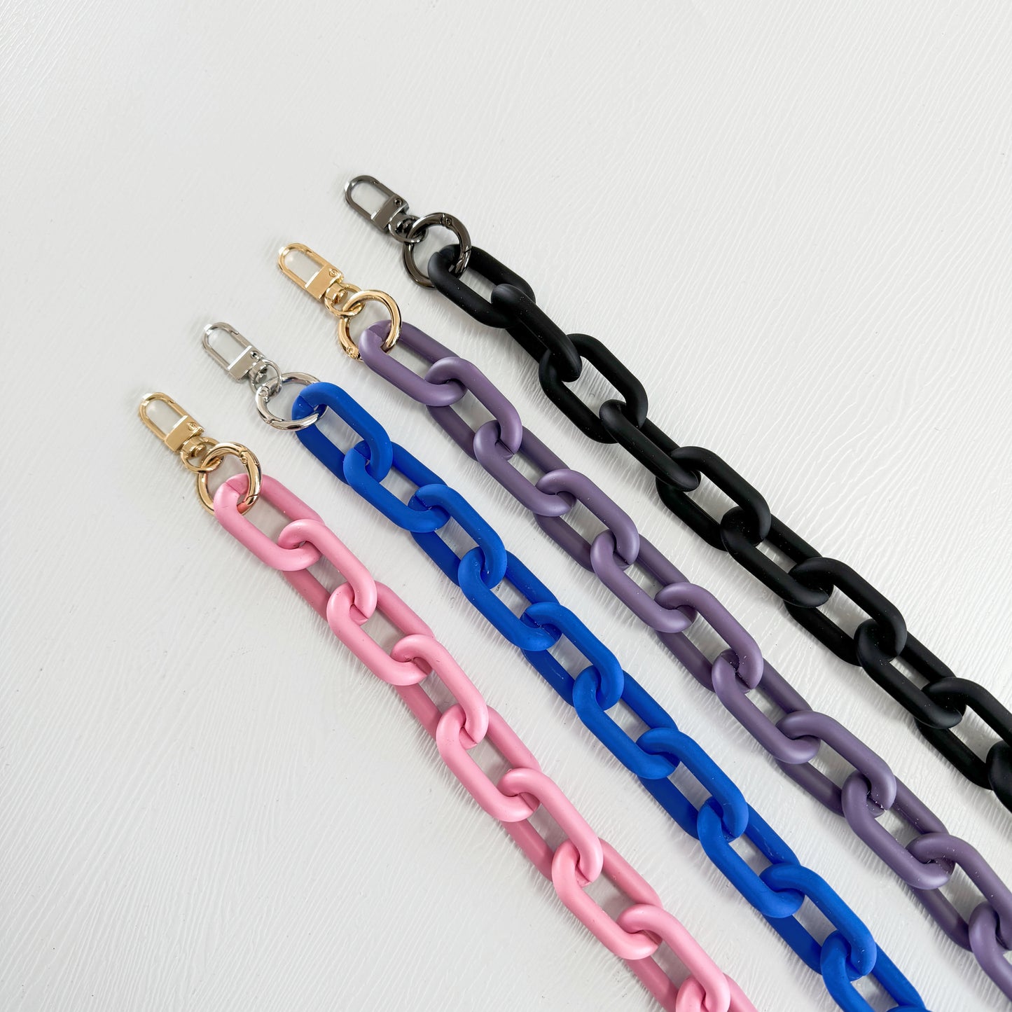 24x39mm Acrylic High Quality Purse Chain, Metal Shoulder Handbag Strap, Replacement Handle Chain, Metal Crossbody Bag Chain Strap LD-3168