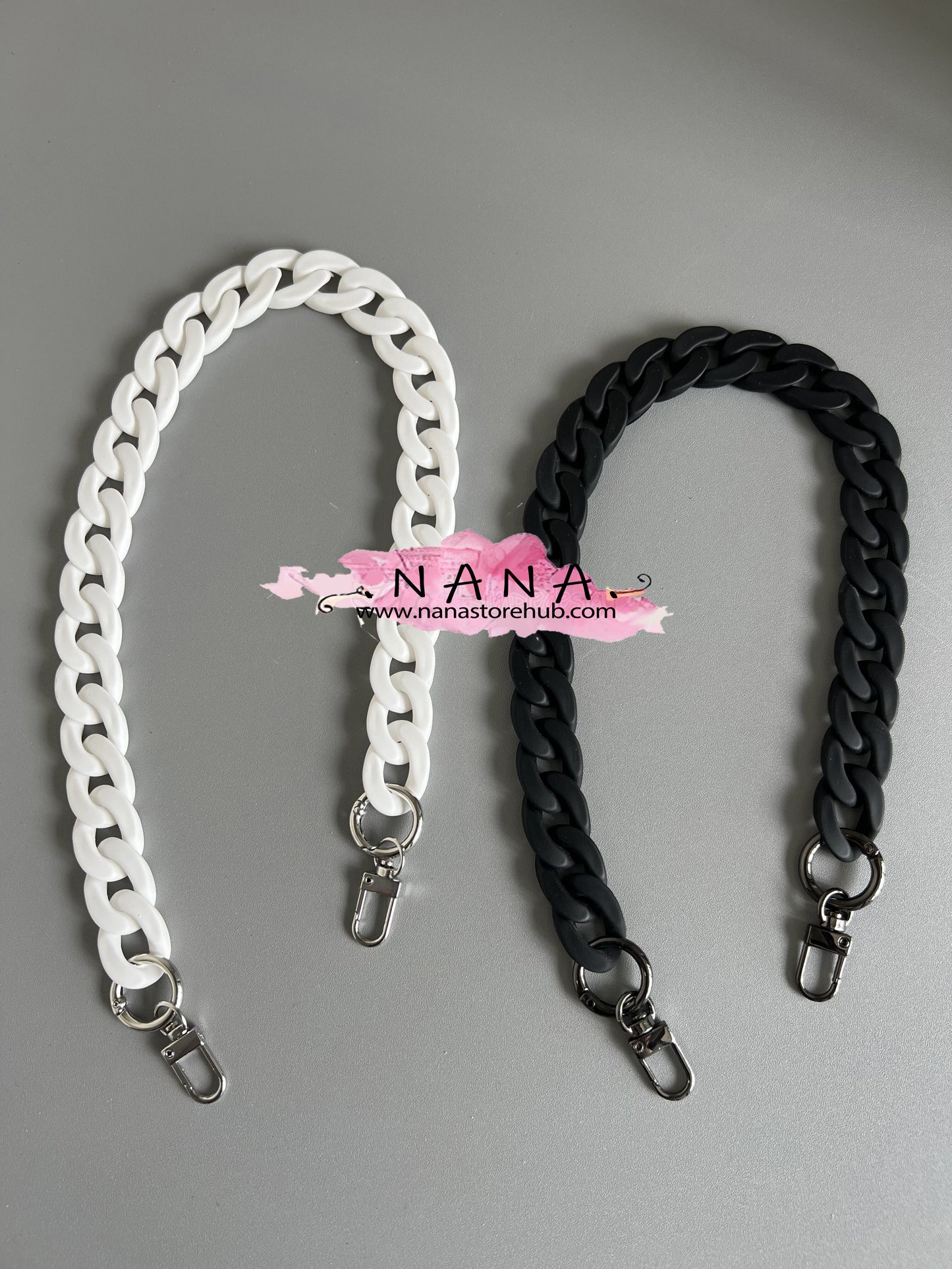 Acrylic High Quality Purse Chain, Metal Shoulder Handbag Strap, Replacement Handle Chain, Metal Crossbody Bag Chain Strap,LD-3169