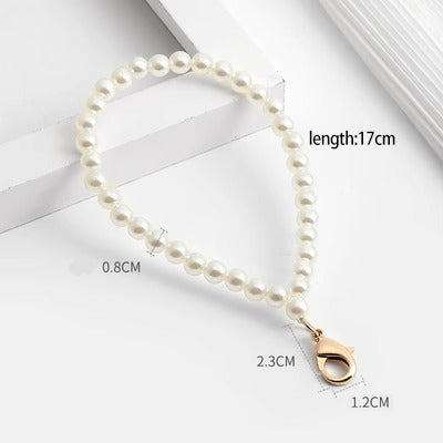 8mm High Quality Pearl Purse Chain Strap,Metal Shoulder Handbag Strap,Purse Replacement Chains,bag accessories, JD-3307