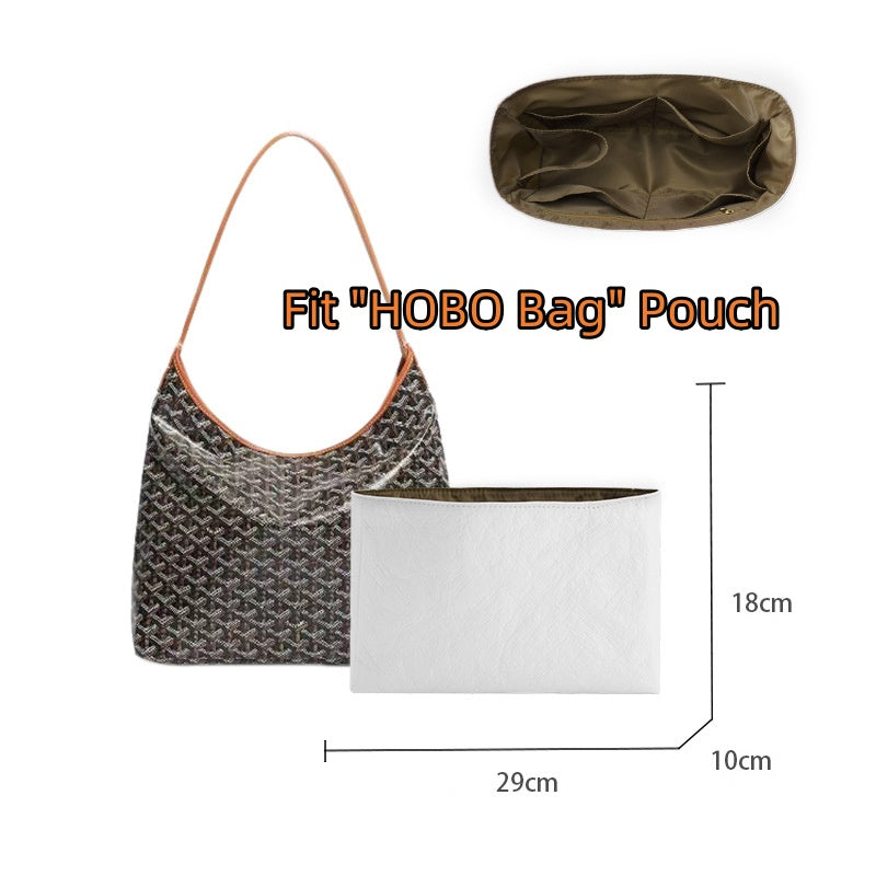 Purse Organizer Insert Fit " HOBO Bag" Pouch Handbag Shaper Premium Felt,Bag Shaper,Bag Liner, JD-3324