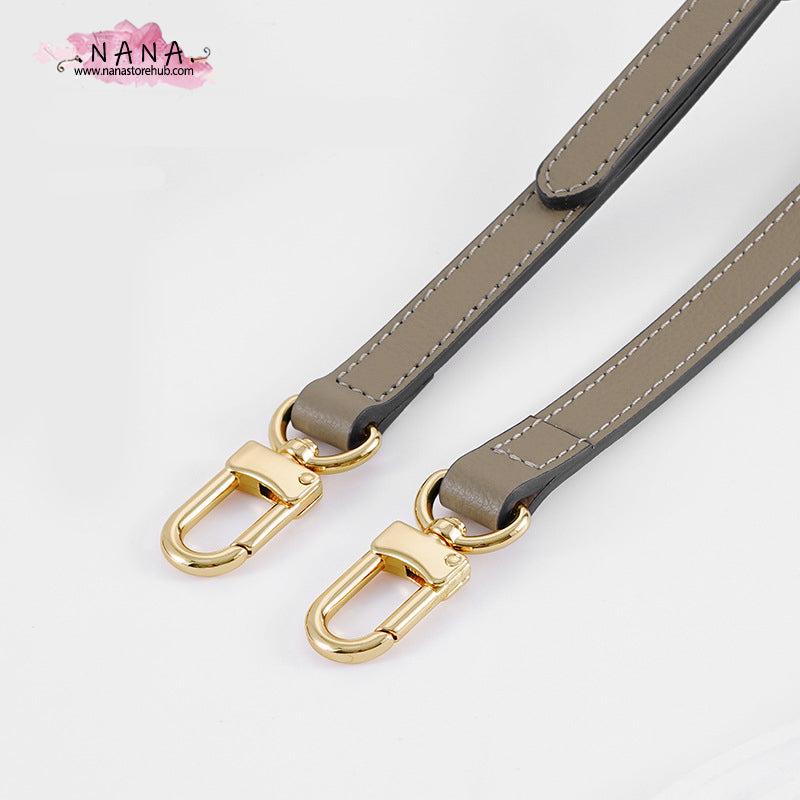 1.5CM Full Grain Leather Bag Strap,High Quality Caviar Leather Wrapping, Leather Shoulder Handbag Strap,Replacement Handle,JD-3328