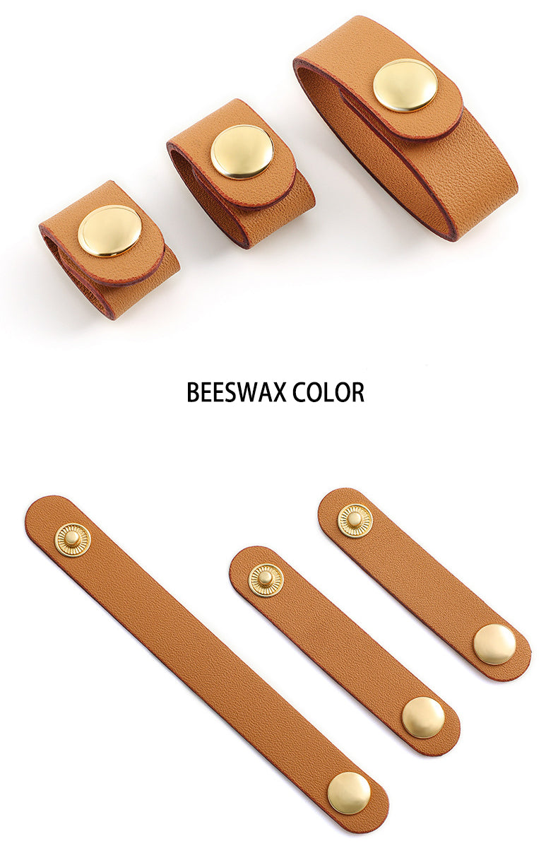 1.27CM Vegetable-tanned Leather Handle Buckle,High Quality Leather Wrapping, Leather Shoulder Handbag Strap, Replacement Handle , Bag Accessories, JD-3491