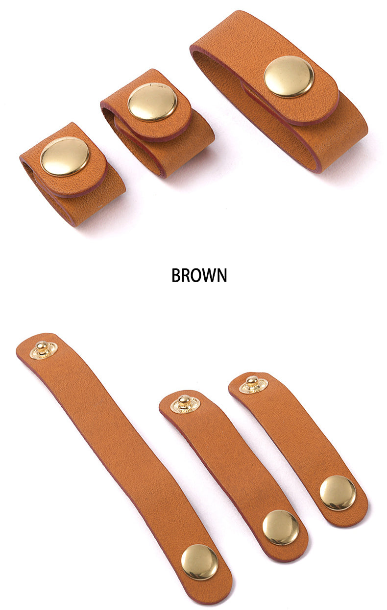 1.27CM Vegetable-tanned Leather Handle Buckle,High Quality Leather Wrapping, Leather Shoulder Handbag Strap, Replacement Handle , Bag Accessories, JD-3491