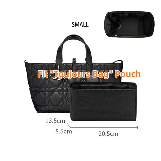 Purse Organizer Insert Fit " Small / Medium Toujours bag" Pouch Handbag Shaper Premium Felt,Bag Shaper,Bag Liner, JD-3507