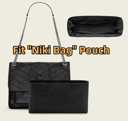 Purse Organizer Insert Fit "Niki Bg" Pouch Handbag Shaper Premium Felt,Bag Shaper,Bag Liner, JD-3514