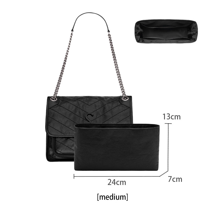 Purse Organizer Insert Fit "Niki Bg" Pouch Handbag Shaper Premium Felt,Bag Shaper,Bag Liner, JD-3514