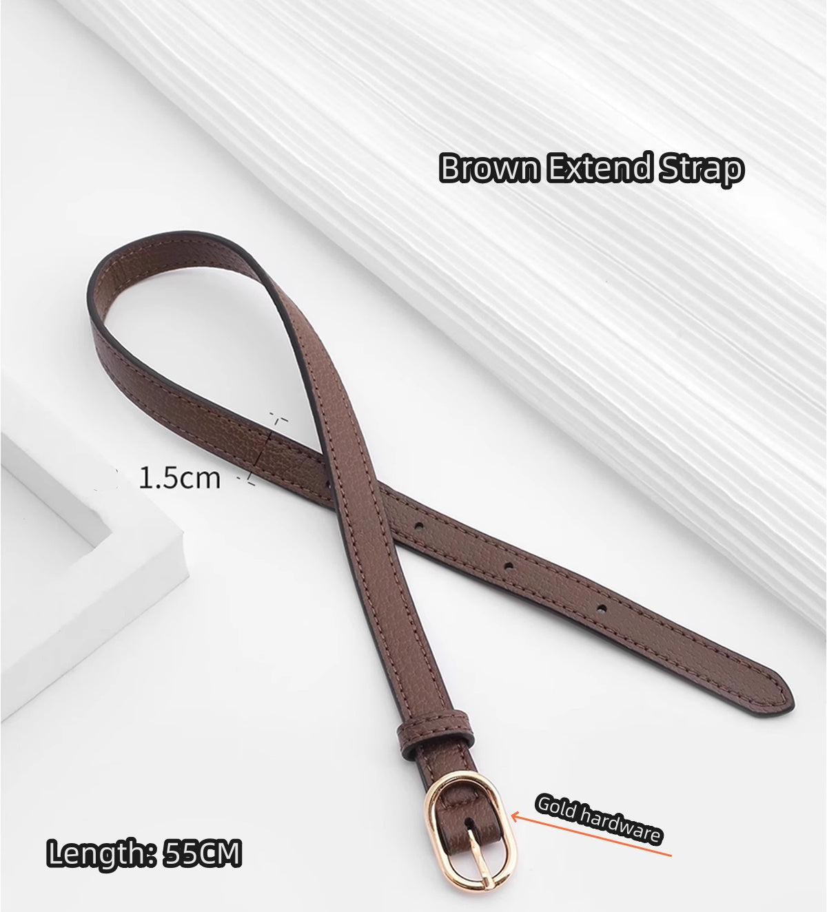 1.5CM High Quality Leather Extend Wrapping, Leather Shoulder ophidia Handbag Extend Strap, Replacement Handle , Bag Accessories, JD-3614