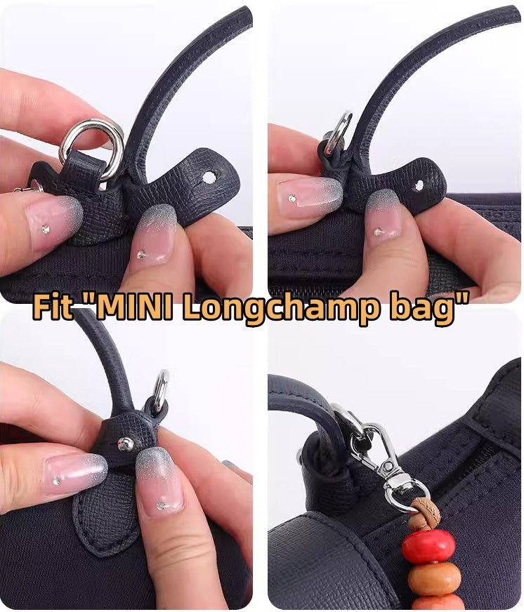 Handmade chain ,Fit "Mini Longchamp bag",Shoulder Handbag Strap,Replacement Handle,knapsack Accessories,H-40/LD-3618