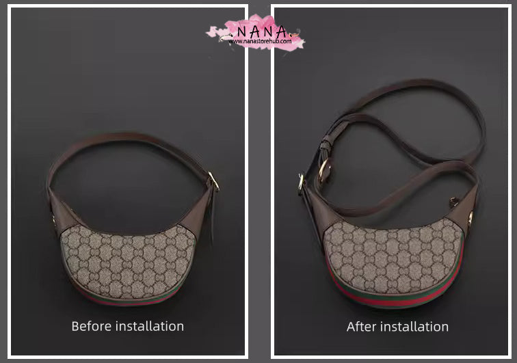 2CM High Quality Leather Extend Wrapping, Leather Shoulder ophidia Handbag Extend Strap, Replacement Handle , Bag Accessories, JD-3620