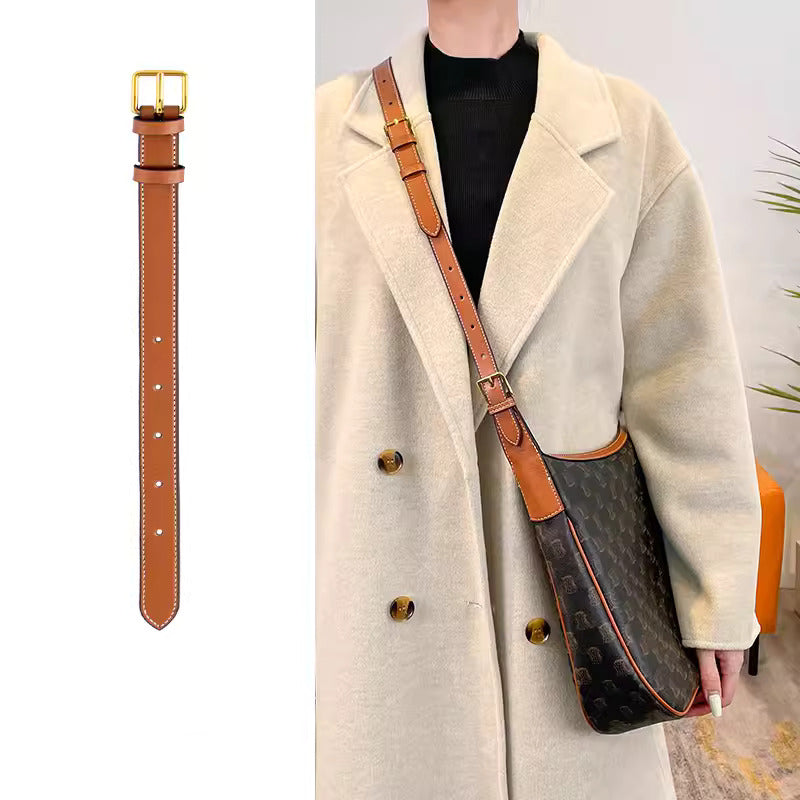 High Quality Leather Extend Wrapping, Leather Shoulder Heloise Handbag Extend Strap, Replacement Handle , Bag Accessories, JD-3622