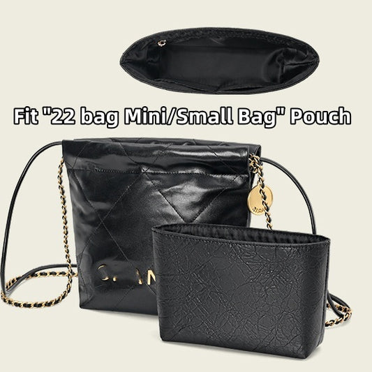 Purse Organizer Insert Fit " 22 Bag Mini/Small bag" Pouch Handbag Shaper Premium Felt,Bag Shaper,Bag Liner, JD-3666