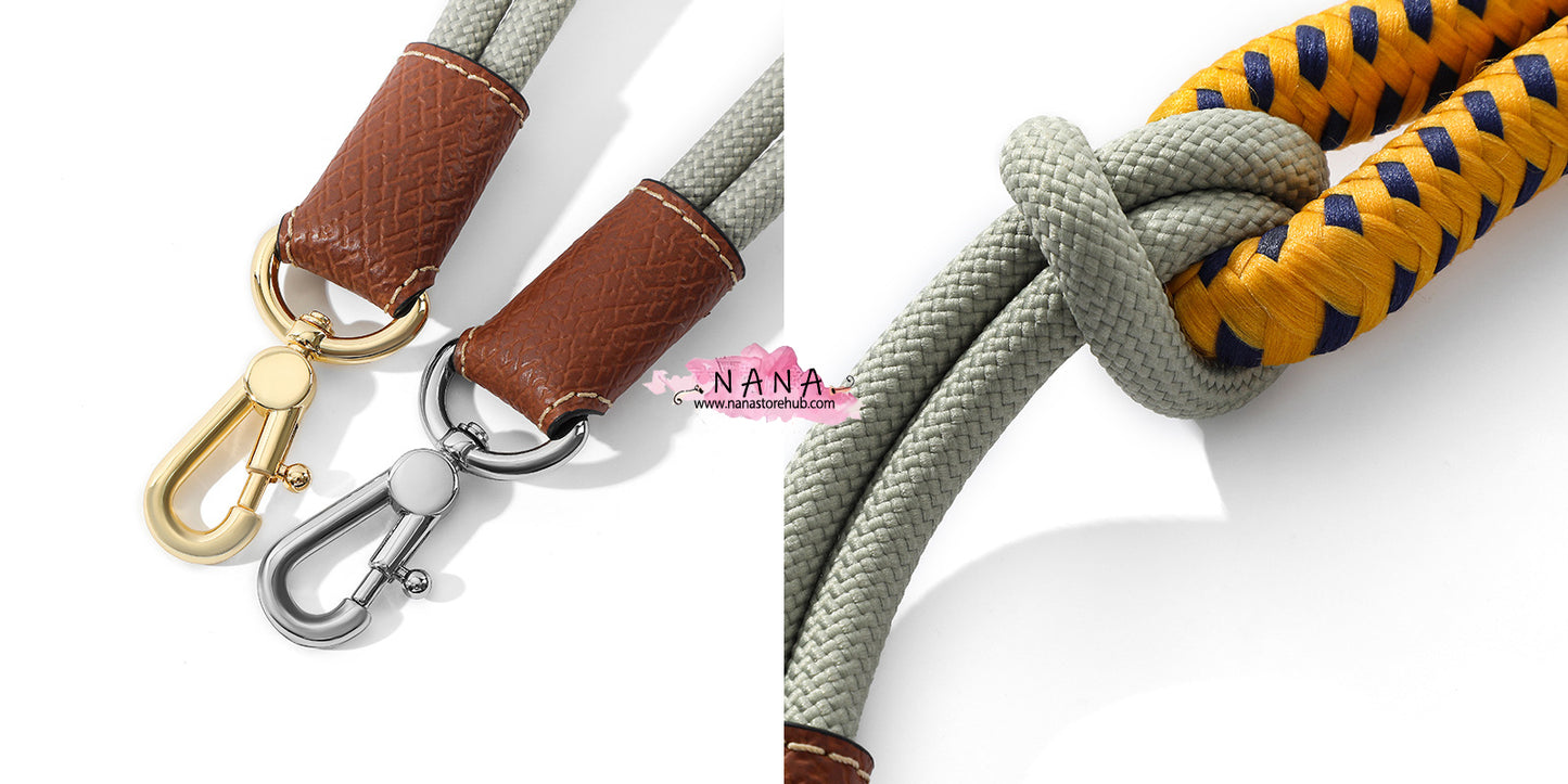 Handmade Braided Nylon fiber Strap,Fit "Mini Longchamp bag",Shoulder Handbag Strap,Replacement Handle,knapsack Accessories,LD-3675