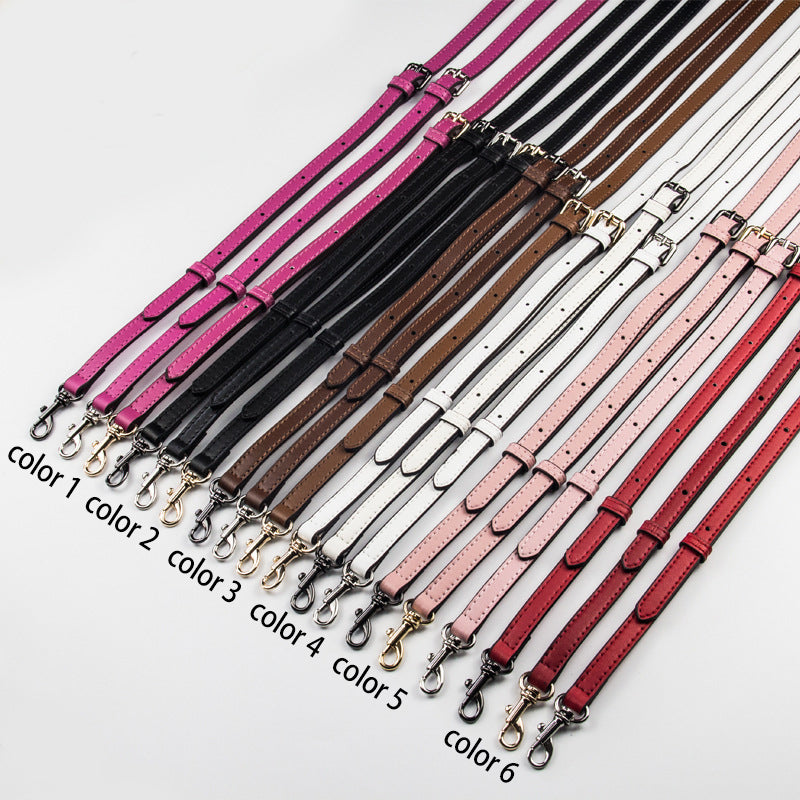 High Quality Smooth Leather Wrapping, Smooth Leather Shoulder Handbag Strap, Replacement Handle , Bag Accessories, JD-3714