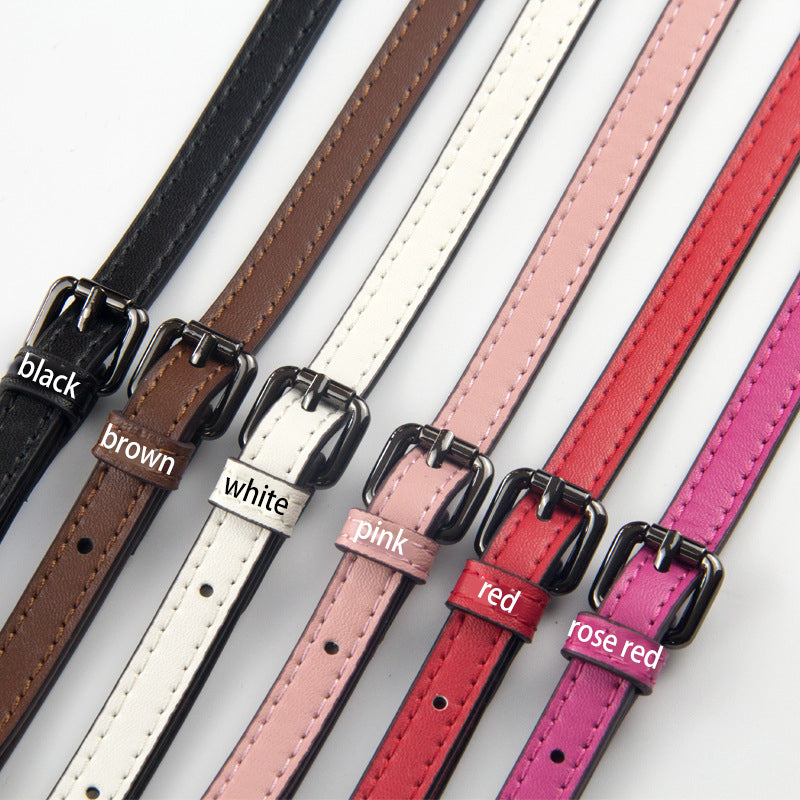 High Quality Smooth Leather Wrapping, Smooth Leather Shoulder Handbag Strap, Replacement Handle , Bag Accessories, JD-3714