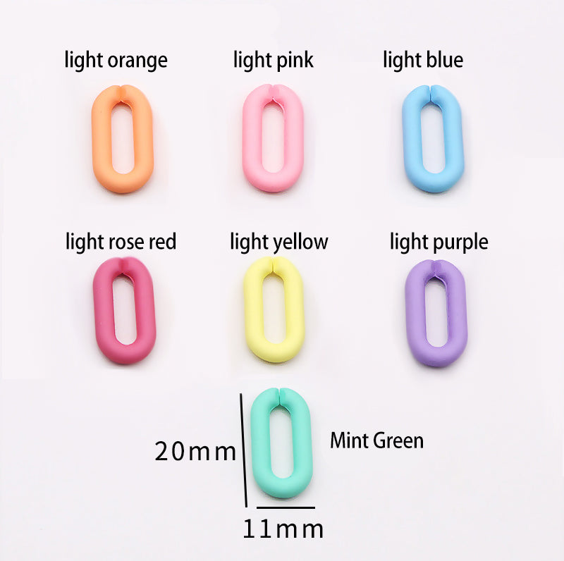 20X11mm Acrylic High Quality Purse Chain, Metal Shoulder Handbag Strap, Replacement Handle Chain, Metal Crossbody Bag Chain Strap LD-3829