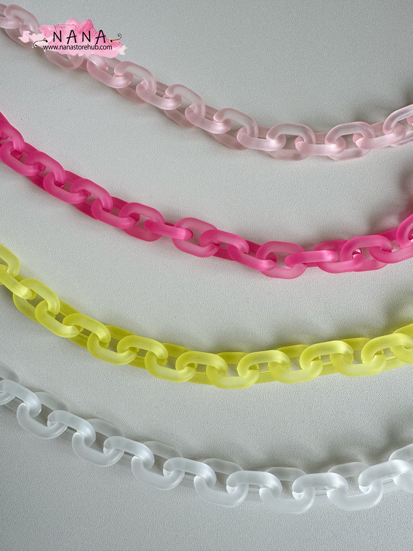 20x14 mm Frosted Acrylic High Quality Purse Chain,Shoulder Handbag Strap,Replacement Handle Chain,Acrylic Crossbody Bag Chain Strap,LD-3842