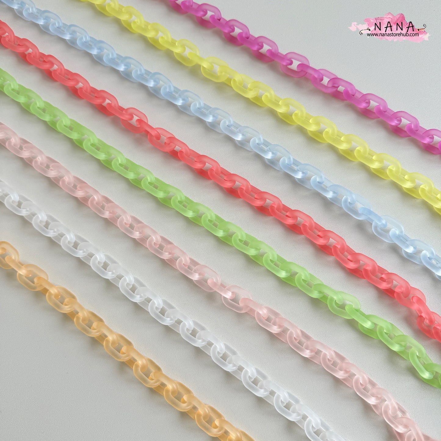 20x14 mm Frosted Acrylic High Quality Purse Chain,Shoulder Handbag Strap,Replacement Handle Chain,Acrylic Crossbody Bag Chain Strap,LD-3842